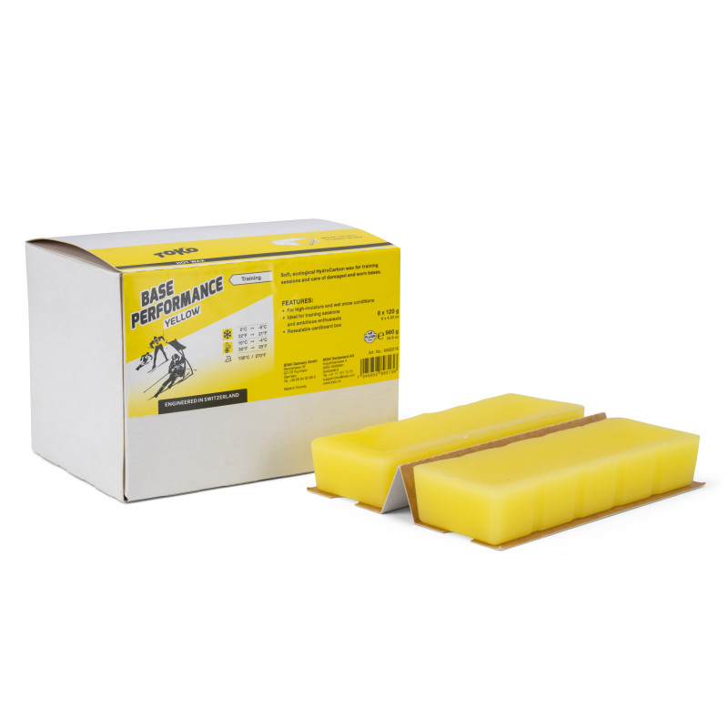 TOKO Base Performance Hot Wax yellow - smar bazowy żółty