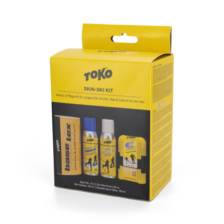 TOKO Skin Ski Kit - zestaw do pielęgnacki ślizgów z "foką"