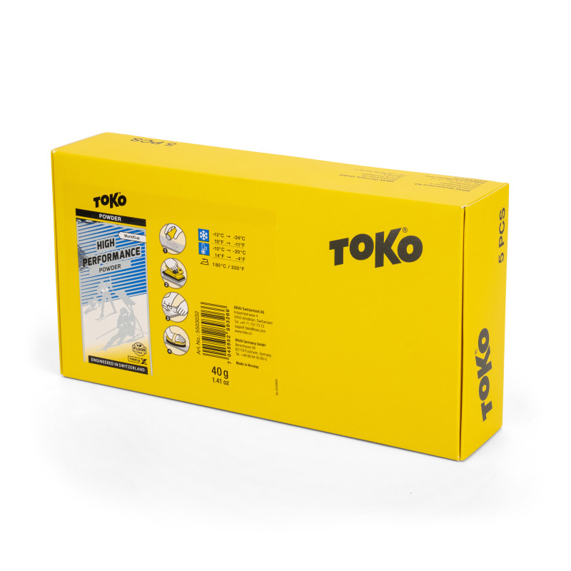 TOKO HIGH PERFORMANCE POWDER - smar World Cup w proszku, 40g