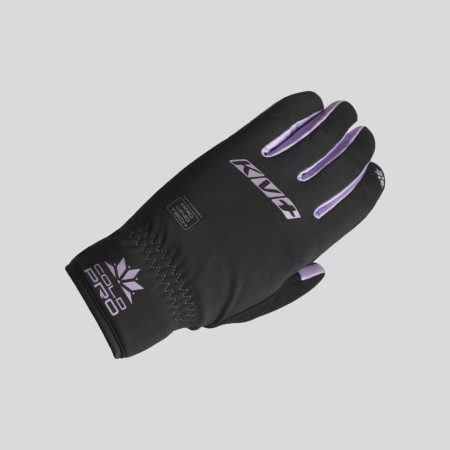 KV+ Rękawice biegowe COLD PRO, czarne/lila