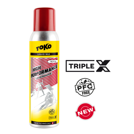TOKO TRIPLE X High Performance Liquid Paraffin red - smar sportowy w sprayu, 125ml
